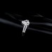 9426 Water Drop Diamond studded titanium girl women party gift proposal wedding engagement ring