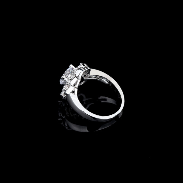 9428 Titanium Plated Sunflower  Party engagement wedding love proposal women girl ring