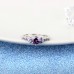 9435 Puple Colour  Wedding engagement Party love Girl Women Titanium ring