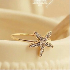 9056 Women's Fashion Exquisite Stars Opening Ring