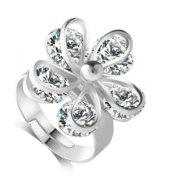 9069 Women Alloy Flowers Design Finger Ring Wedding Ring 9069 Women Alloy Flowers Design Finger Ring Wedding Ring