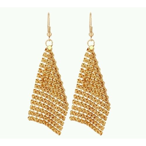 #1121 Long Earrings Gold Plated Dangle  Earrings For Women Bohemia Style Fashion