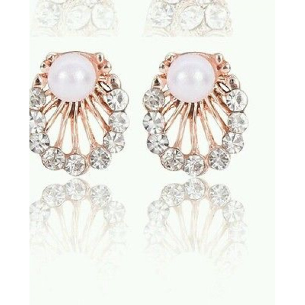 #1165 New 2016 Trendy Fashion Retro Owl Cute Crystal Rose Gold Plated Earring #1165 New 2016 Trendy Fashion Retro Owl Cute Crystal Rose Gold Plated Earring