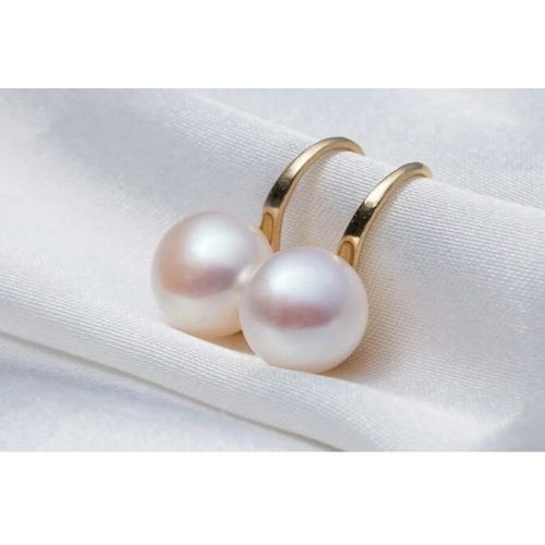 #1184 Korean Version Of The New Imitation Of Natural Freshwater Pearl Earrings