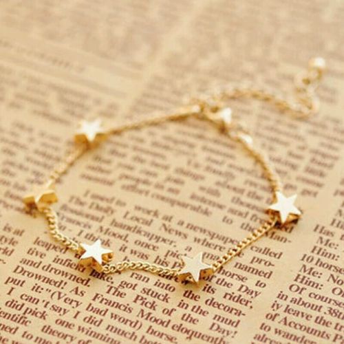 #3043 New Gold Plated Turkish Jewelry Star Design Bracelets