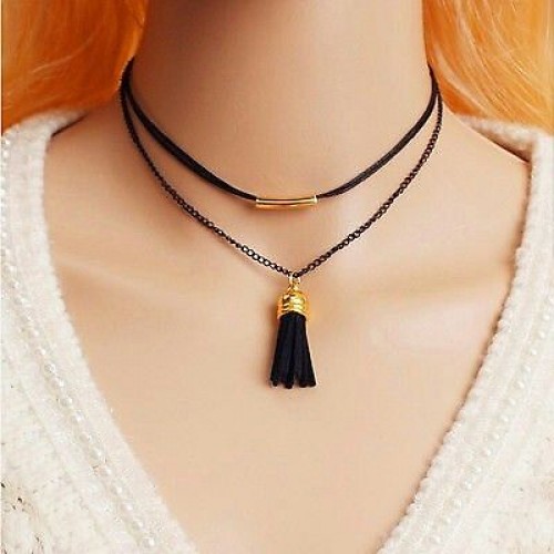 #8018 Punk Gothique Choker Collier