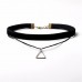 #8062 New Fashion 18Pcs/set Women Black Rope Choker Necklace