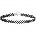 #8062 New Fashion 18Pcs/set Women Black Rope Choker Necklace