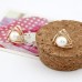 #1002 Korean jewelry sweet and romantic and generous temperament earrings
