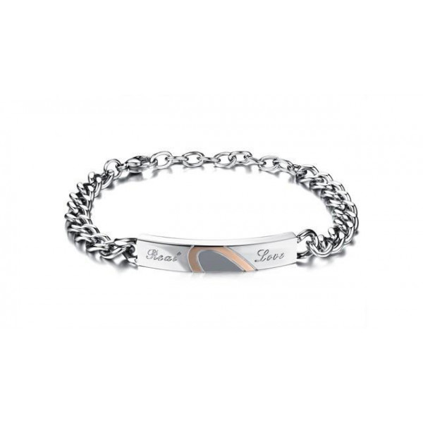 3115 'Real Love' Couple Chain Bracelet 3115 'Real Love' Couple Chain Bracelet