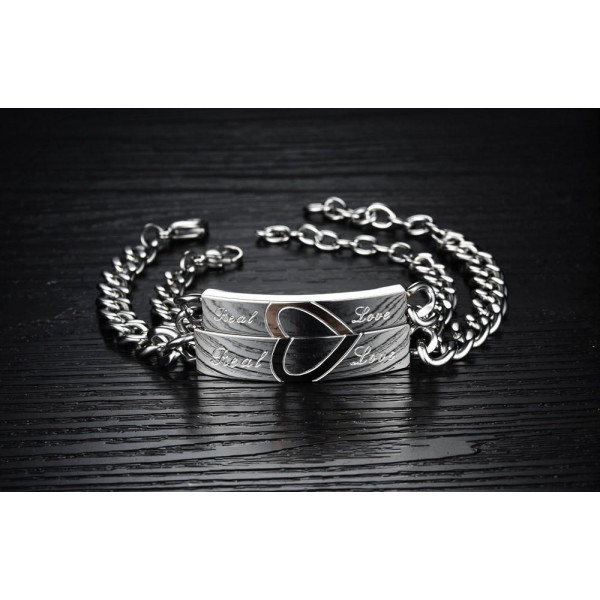 3115 'Real Love' Couple Chain Bracelet 3115 'Real Love' Couple Chain Bracelet