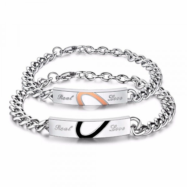 3115 'Real Love' Couple Chain Bracelet 3115 'Real Love' Couple Chain Bracelet