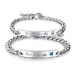 3111 His Queen  & Her King Bracelets – Stainless Steel