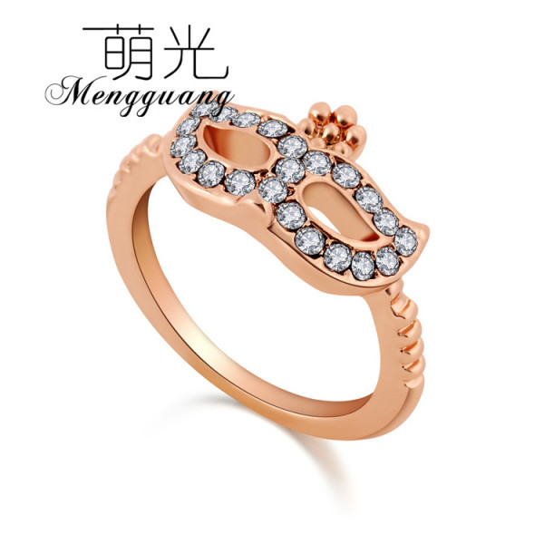 9130 European and American retro fashion personality masks imitation Ring