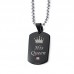 7103 Her King His Queen Couple Pendant For Boy and Girl