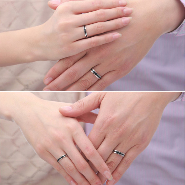 9297 Black and white cross male and female lovers copper silver plated adjustable openings jewelry 9297 Black and white cross male and female lovers copper silver plated adjustable openings jewelry