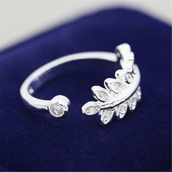 9306 LAVISH LIVELY LEAVES AMERICAN DIAMOND RING 9306 LAVISH LIVELY LEAVES AMERICAN DIAMOND RING