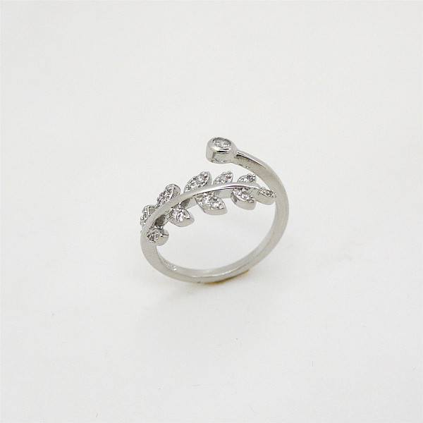 9306 LAVISH LIVELY LEAVES AMERICAN DIAMOND RING 9306 LAVISH LIVELY LEAVES AMERICAN DIAMOND RING