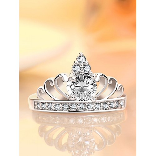 9307 AMERICAN CROWN AD ADJUSTABLE RING