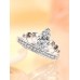 9307 AMERICAN CROWN AD ADJUSTABLE RING