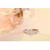 9308 white copper jewelry Imitation silver opening ring female male couple ring