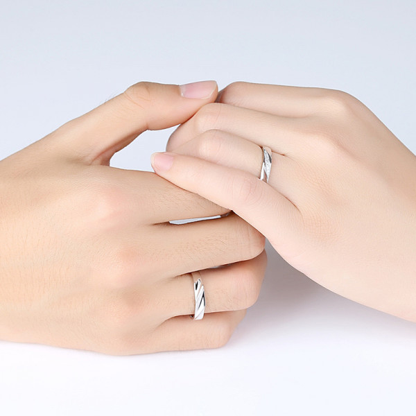 9310 Couples Wedding And Engagement Bands Engraving Rings (Adjustable) 9310 Couples Wedding And Engagement Bands Engraving Rings (Adjustable)