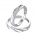 9310 Couples Wedding And Engagement Bands Engraving Rings (Adjustable)