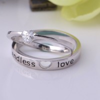 9312 Couple ring Endless Love Men Women