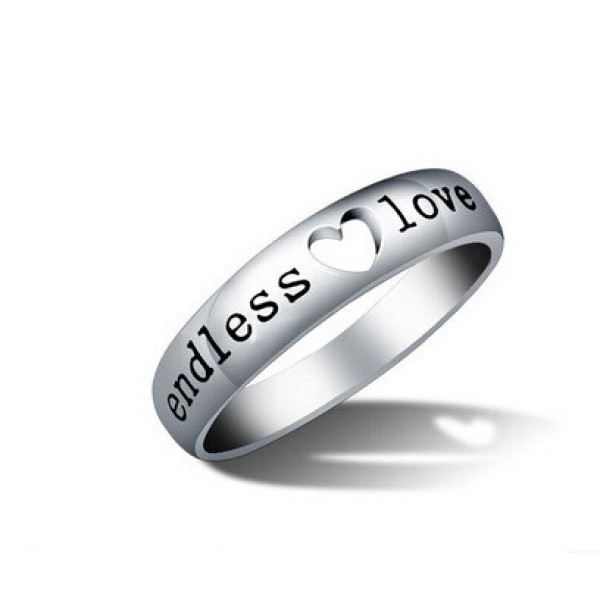 9312 Couple ring Endless Love Men Women