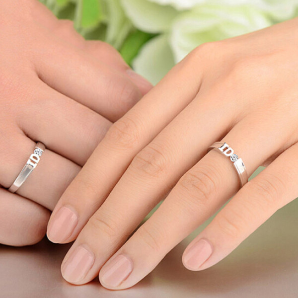 9314 Yes I Do Couple Rings for Valentines day 9314 Yes I Do Couple Rings for Valentines day
