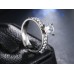 9228 Stainless Steel Rings For Women & Men Circle CZ Diamond ring