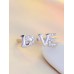 9301 LOVE ADJUSTABLE AMERICAN-DIAMOND RING