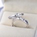 9288 Sterling Silver Love You Forever Couple Rings Adjustable Ring Best Gift 