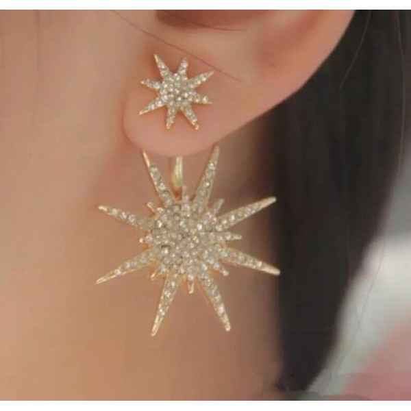 #1252 1 Piece New arrives fashion sunlight imitation Earrings