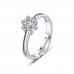 9315 Standard Sterling Silver Girlfriend Boyfriend Ring (Adjustable)